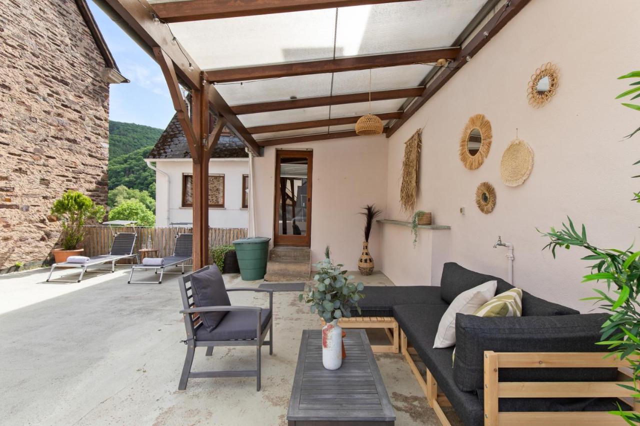 Apartmán Haus Blaue Traube Mit Moselblick Ediger-Eller Exteriér fotografie