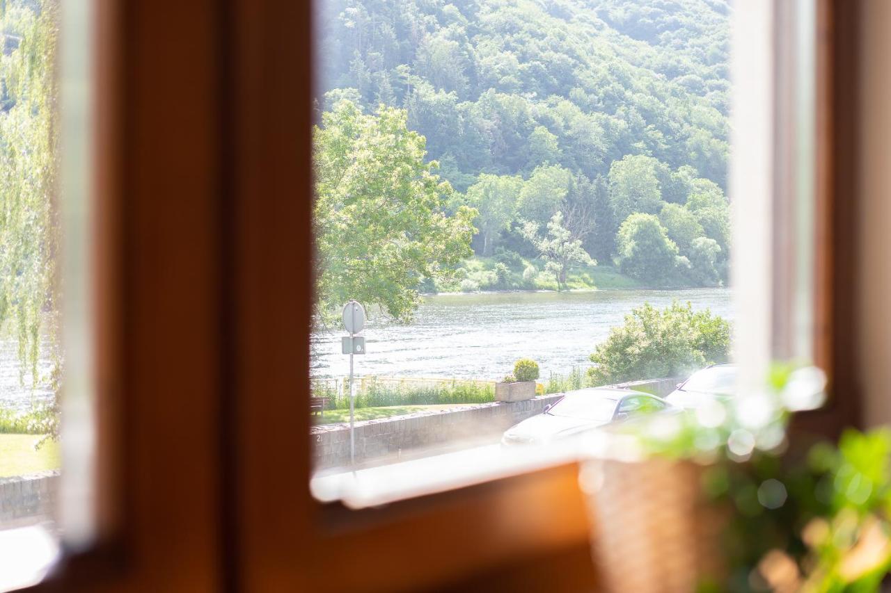 Apartmán Haus Blaue Traube Mit Moselblick Ediger-Eller Exteriér fotografie