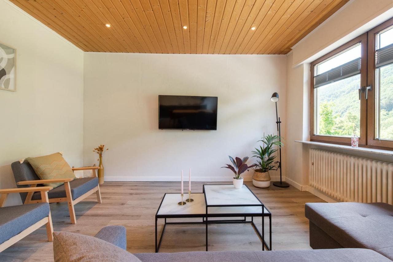 Apartmán Haus Blaue Traube Mit Moselblick Ediger-Eller Exteriér fotografie