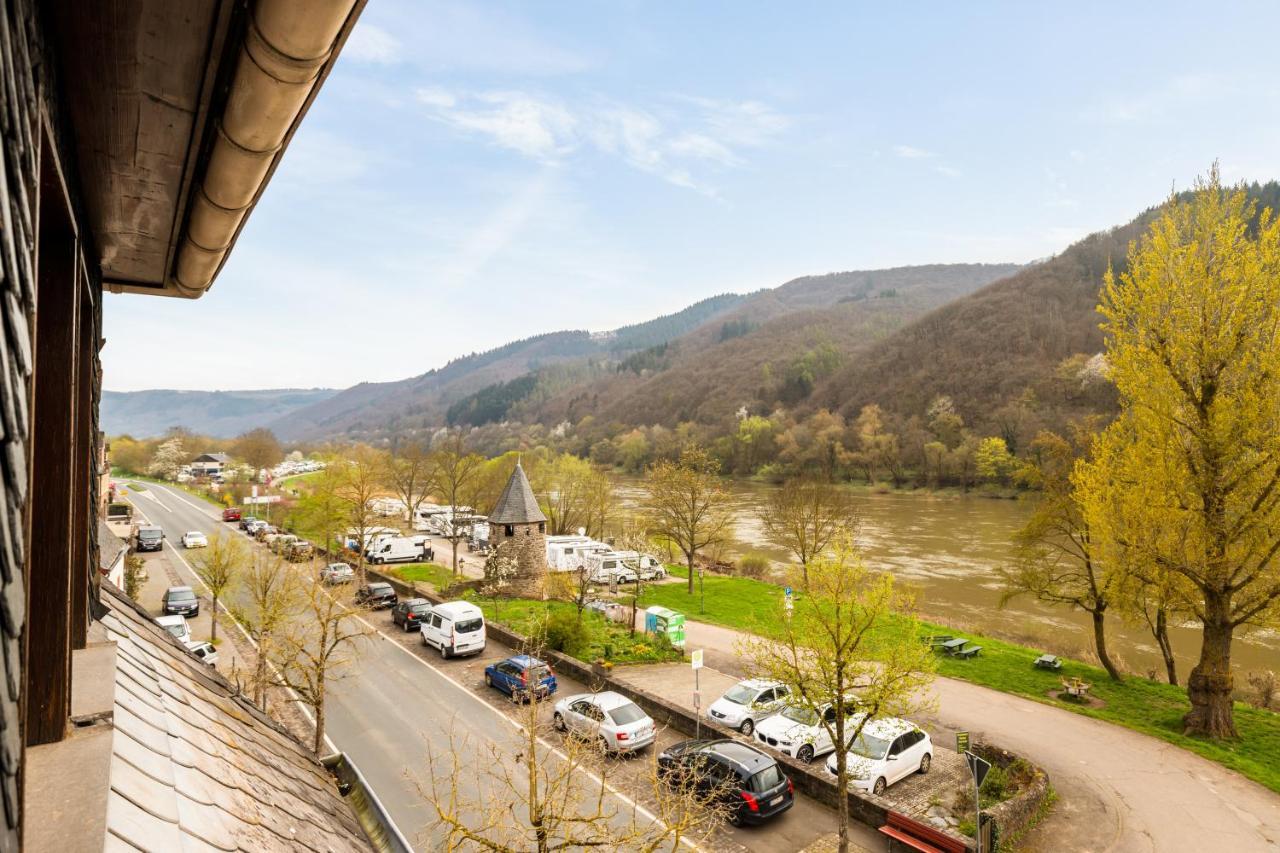 Apartmán Haus Blaue Traube Mit Moselblick Ediger-Eller Exteriér fotografie