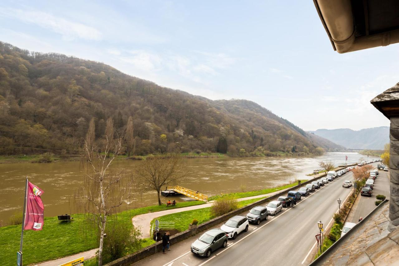 Apartmán Haus Blaue Traube Mit Moselblick Ediger-Eller Exteriér fotografie